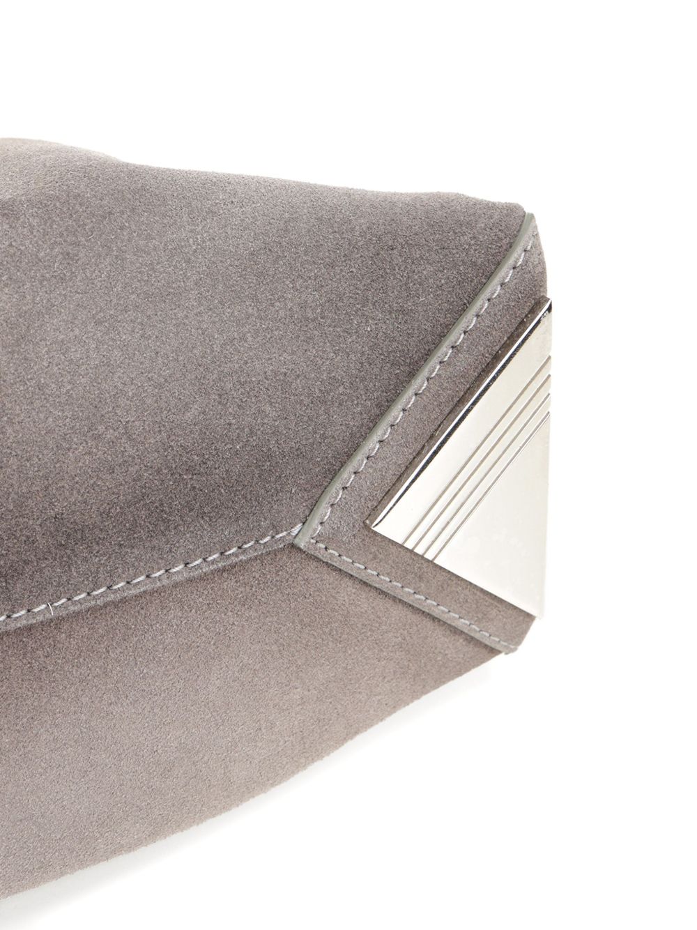 'La Passeggiata Small'' grey top handle 