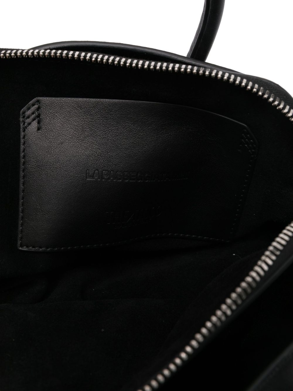 ''La Passeggiata Mini'' black top handle 