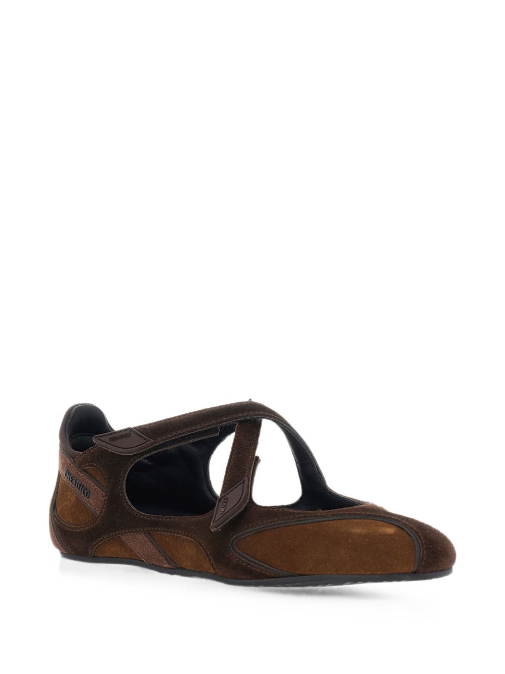 ''Floor 01'' brown ballerina flat 