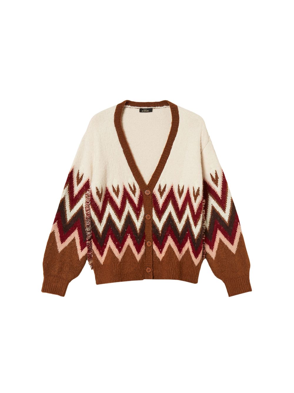 262AT303014118TOFFEE/RABARBARO TWINSET
