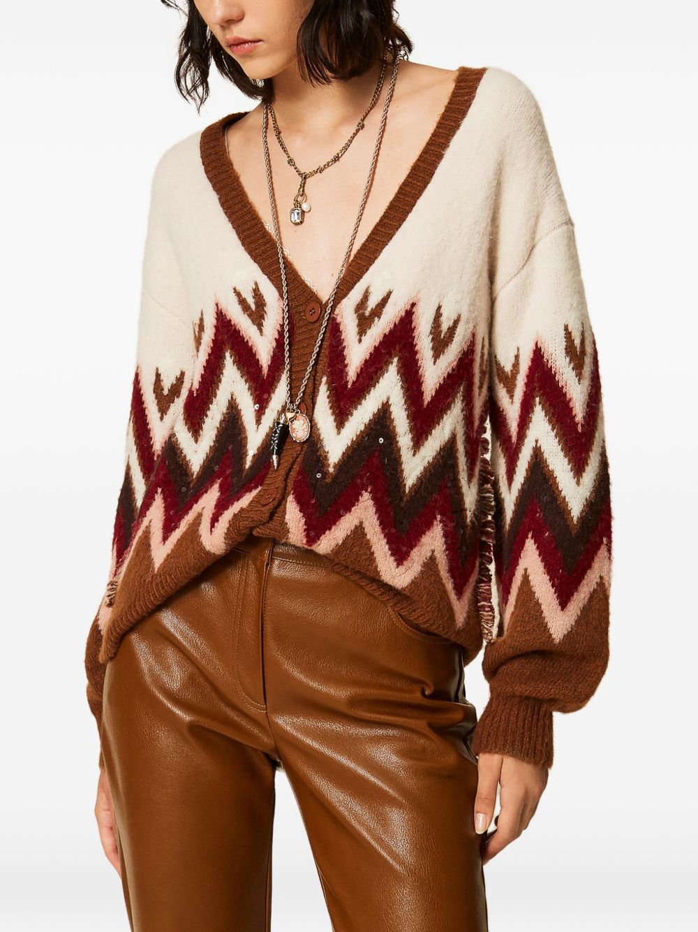 262AT303014118TOFFEE/RABARBARO TWINSET