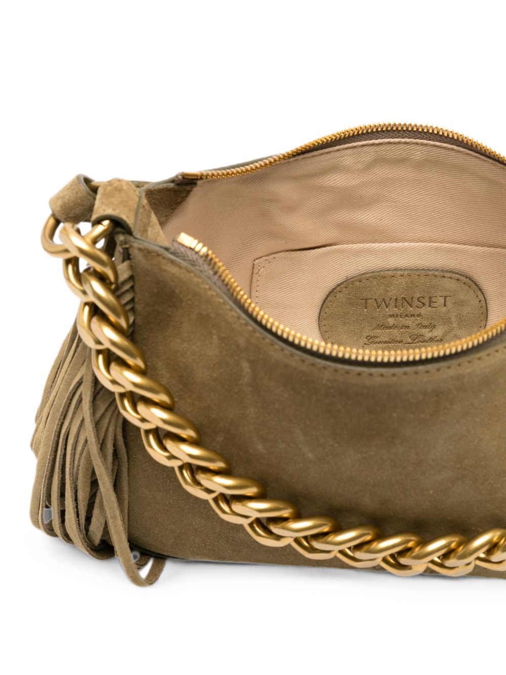 262TB720513802OLIVE DRAB TWINSET