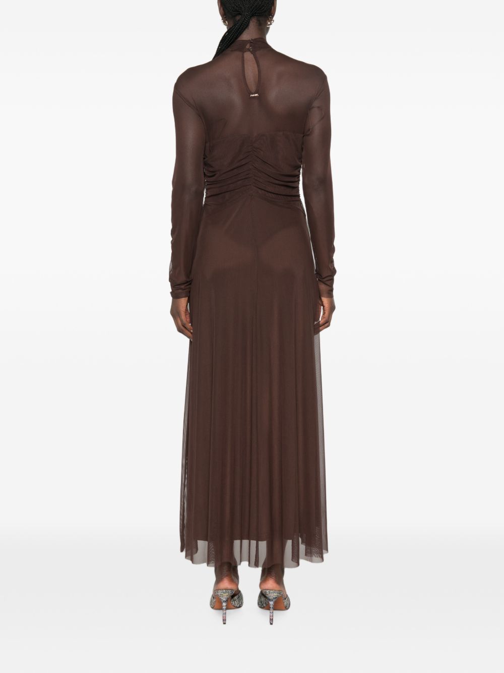 262TF203013611DEEP BROWN TWINSET