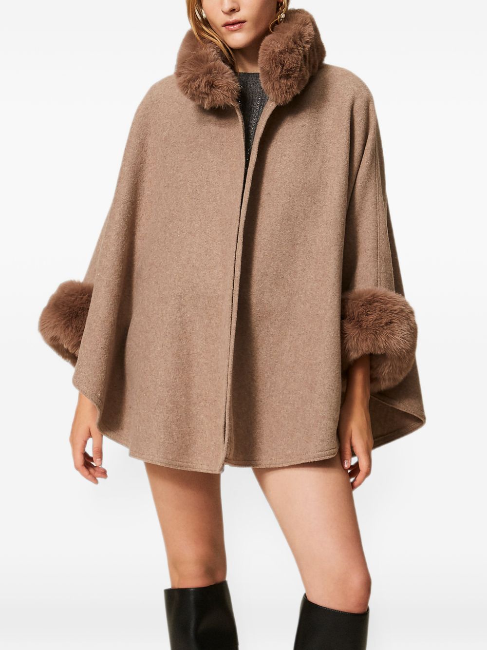 262TO573014170MASTICE MELANGE TWINSET