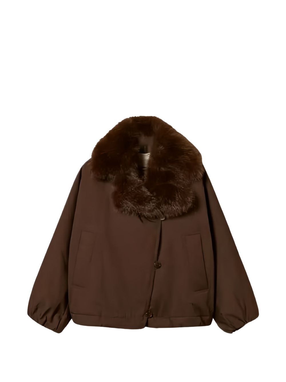 262TP218113411DARKNESS BROWN TWINSET