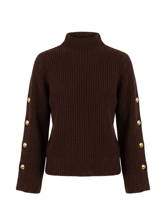 262TP317013411DARKNESS BROWN TWINSET
