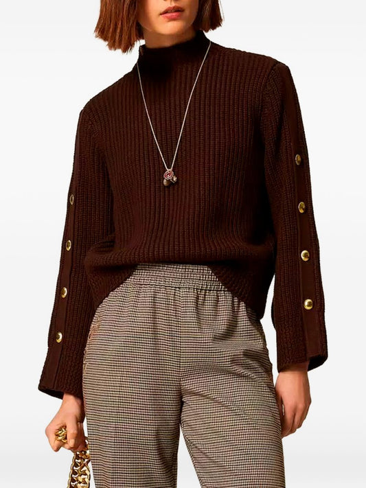 262TP317013411DARKNESS BROWN TWINSET