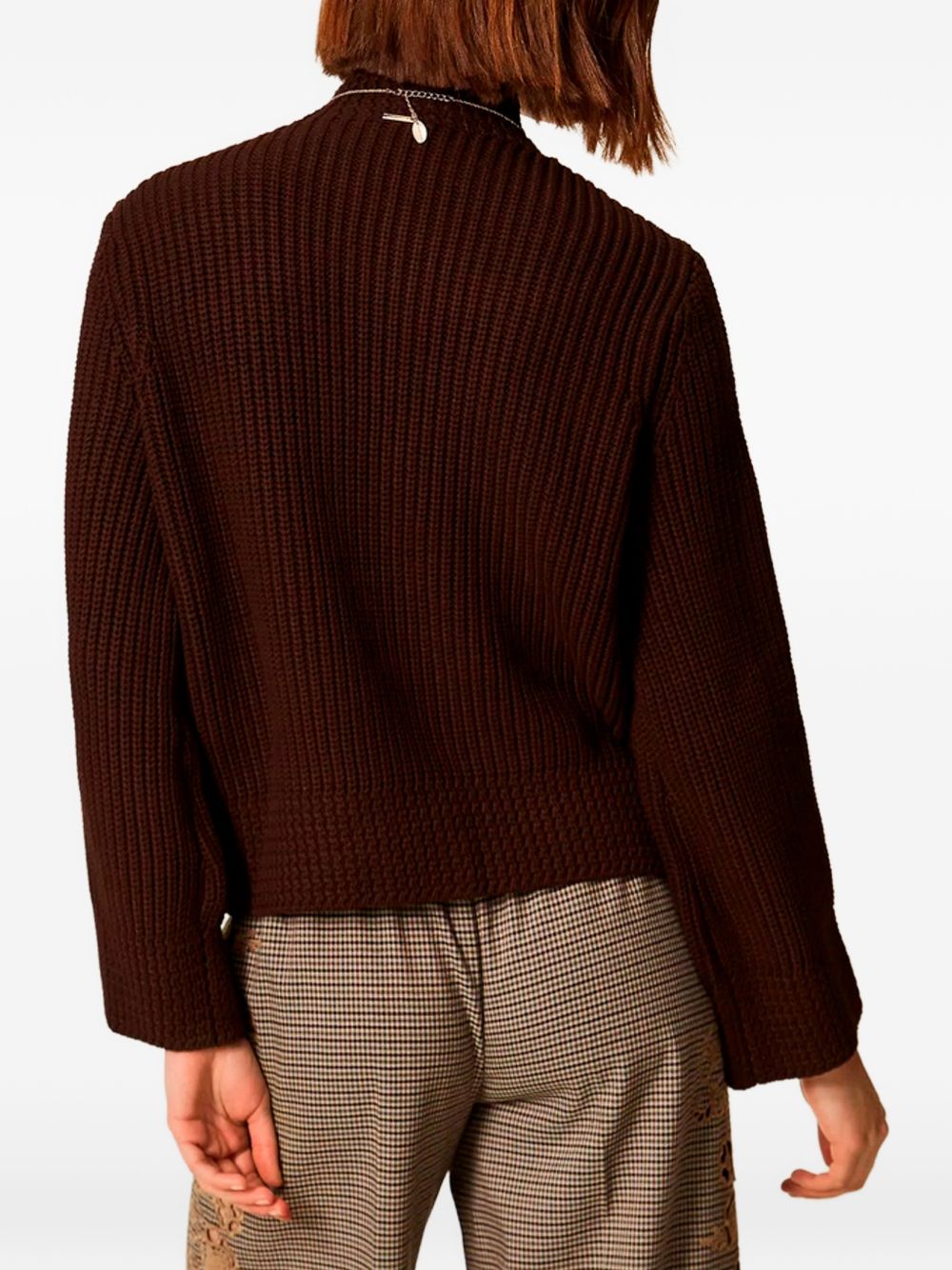 262TP317013411DARKNESS BROWN TWINSET