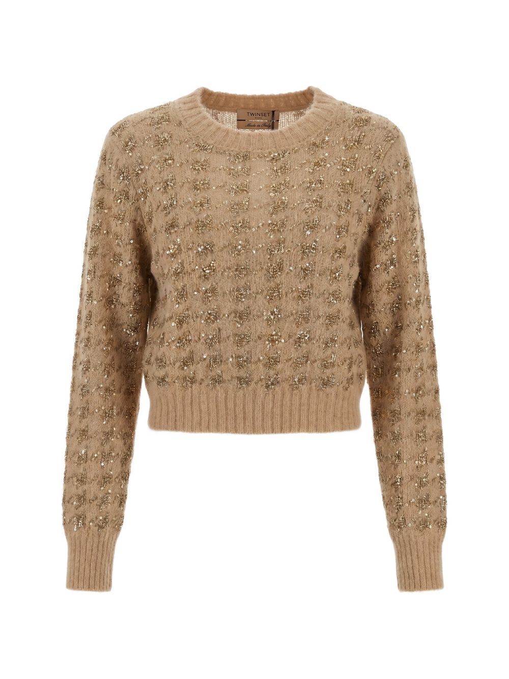 262TP336113825SANDY BROWN/CANAPA-ORO TWINSET