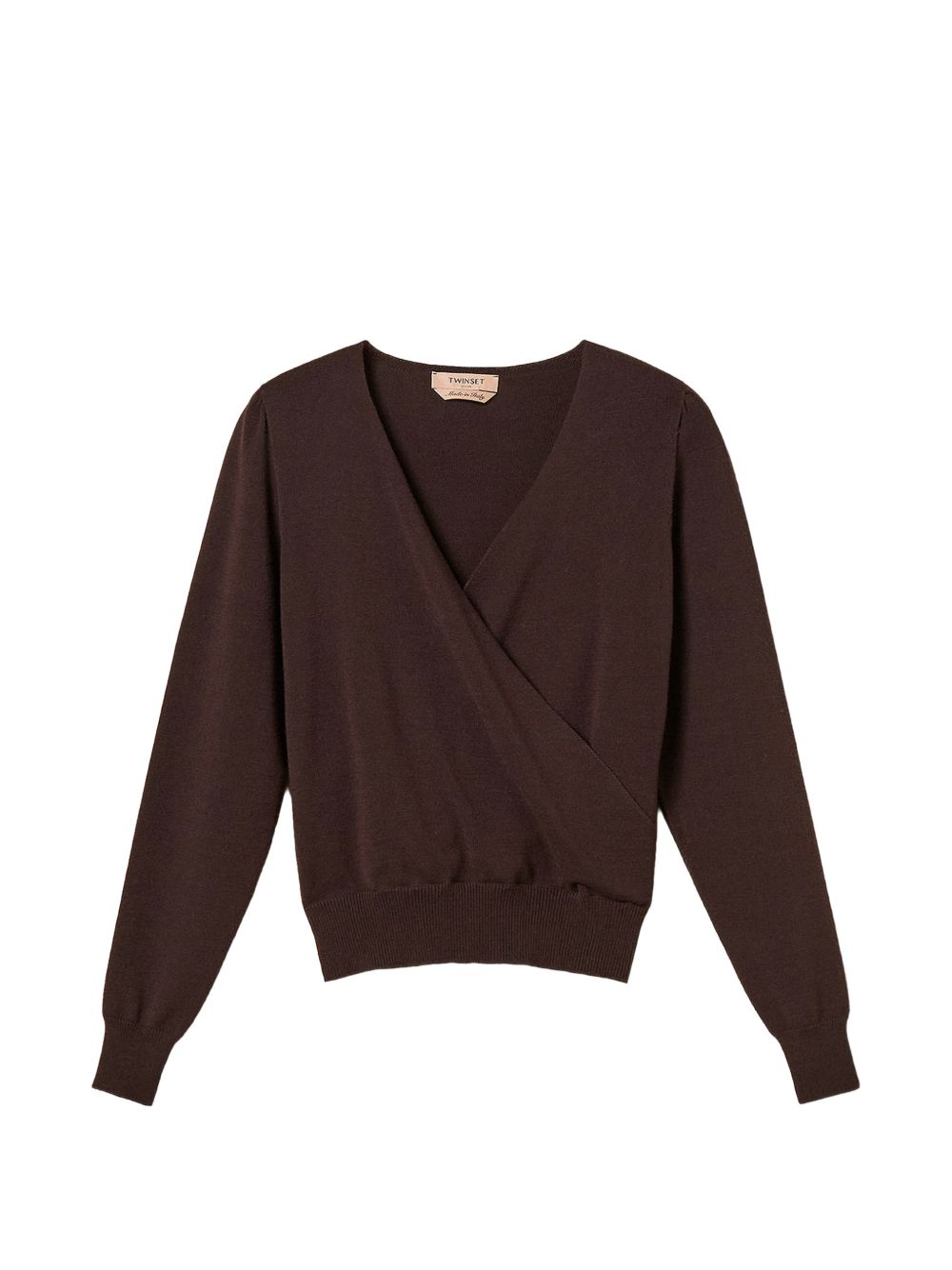 262TT333111946COFFEE CHOCOLATE TWINSET