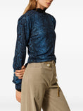 Load image into Gallery viewer, 262TT341014140PYTHON BLUE VIOLET/BLACK TWINSET
