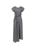 Load image into Gallery viewer, 1426WDR007292HLIGHT GREY MELANGE VICTORIA BECKHAM

