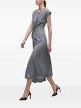 Load image into Gallery viewer, 1426WDR007292HLIGHT GREY MELANGE VICTORIA BECKHAM
