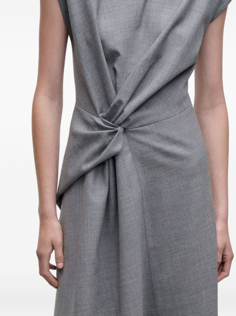 1426WDR007292HLIGHT GREY MELANGE VICTORIA BECKHAM