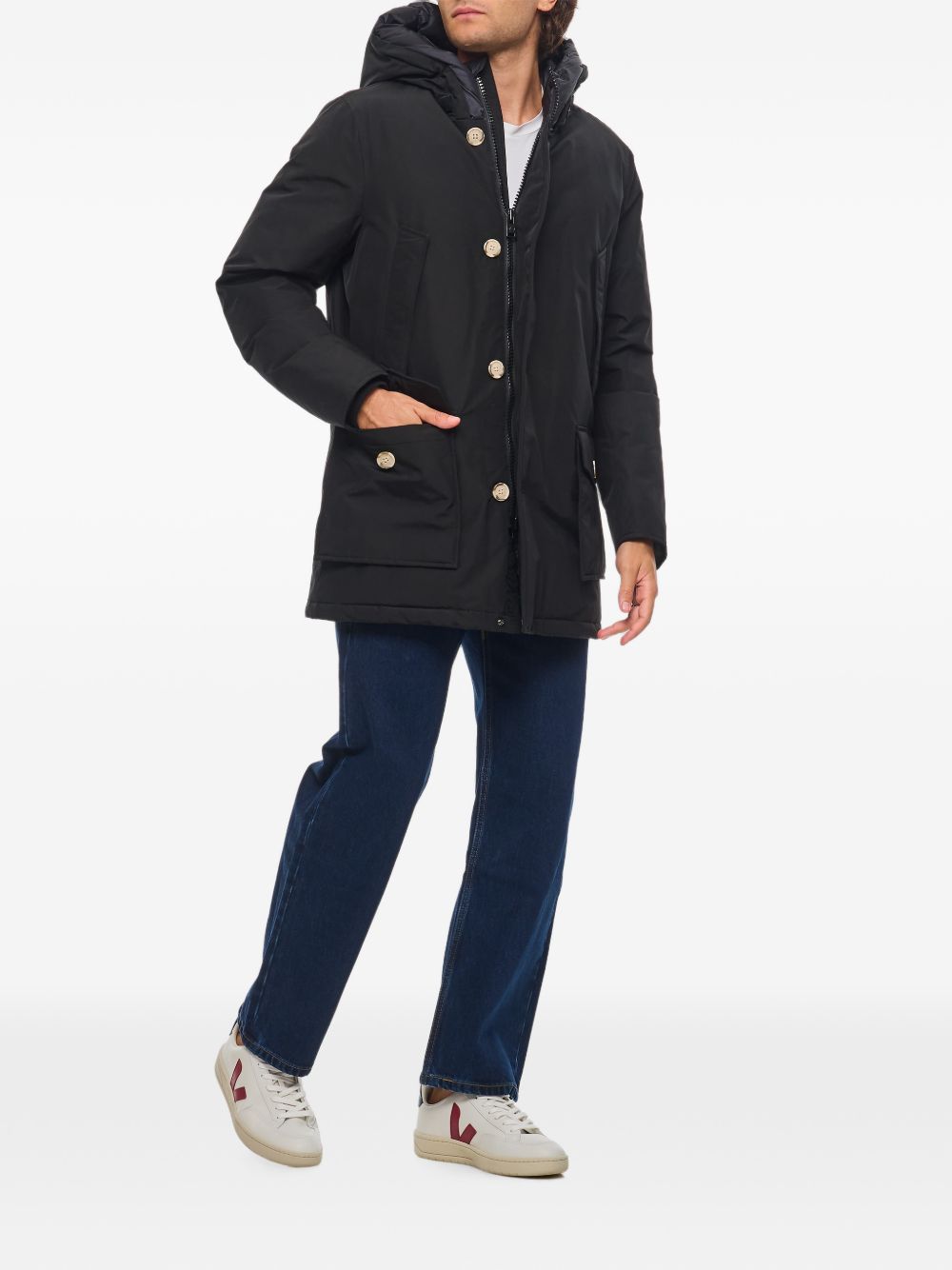 CFWOOU0483MBUT0001BLK WOOLRICH