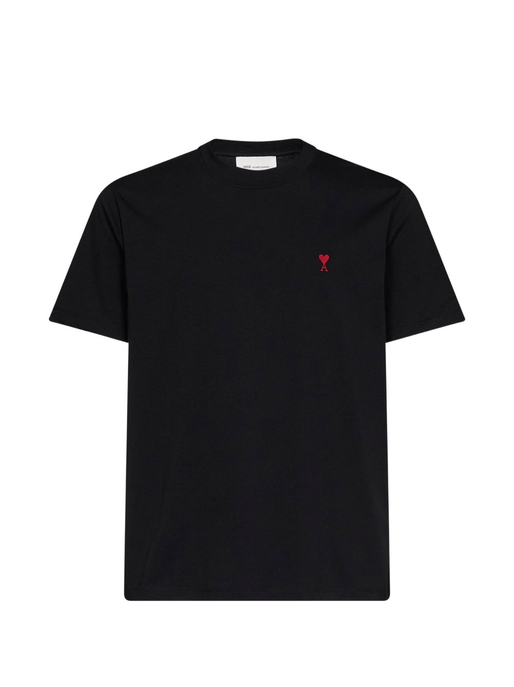 T-Shirt Ami Paris Ami de Coeur Nera 