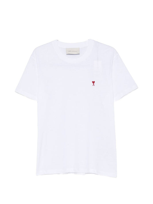 T-Shirt Ami Paris Ami de Coeur Bianca 
