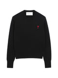 Carica l'immagine nel visualizzatore della galleria, Maglia Girocollo Ami Paris Ami de Coeur Nera 

