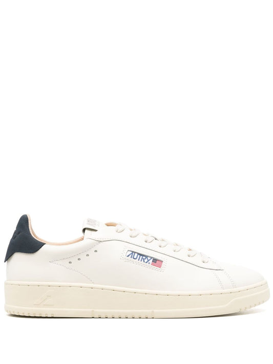 Sneakers Autry Dallas Low Uomo Bianco Gesso 