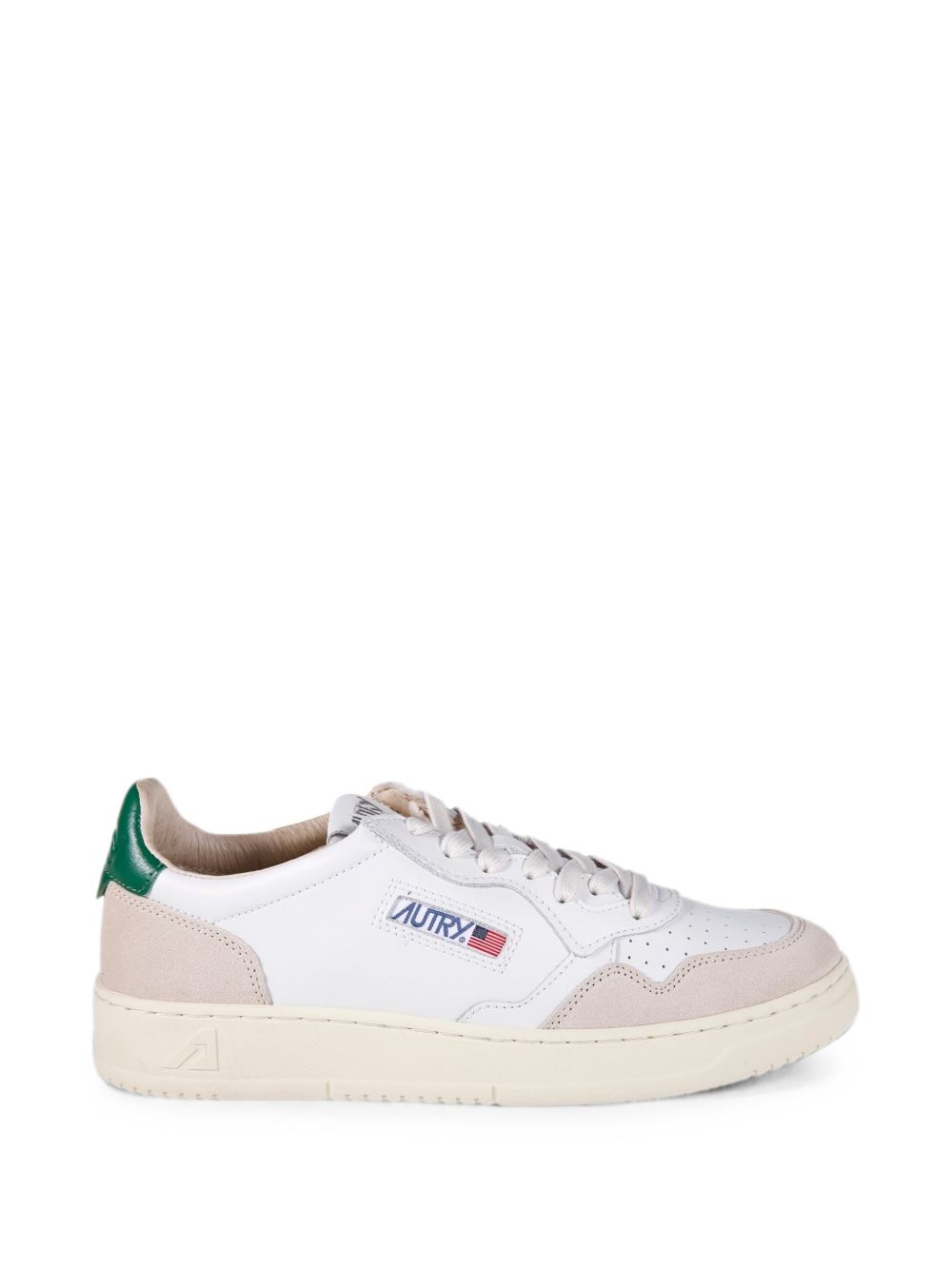 AULMLS23LEAT/SUEDE WHT/AMAZ AUTRY