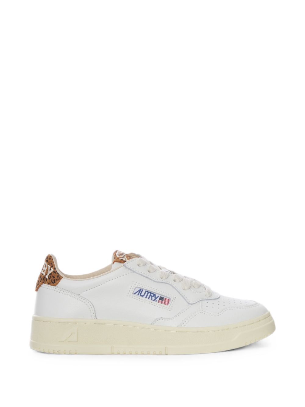 Sneakers con inserti leopardati 