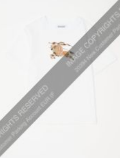 8120352A1464WHITE BURBERRY KIDS