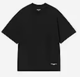 I0371120D2XXBLACK / WHITE CARHARTT