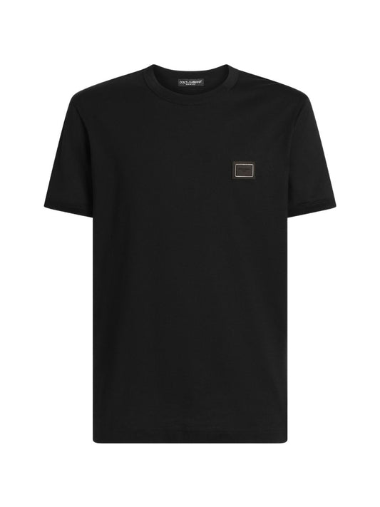 T-shirt in cotone con logo 