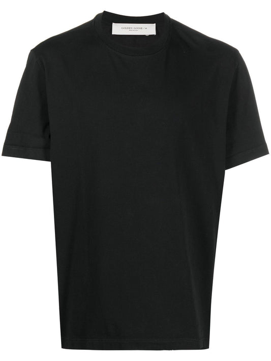 T-shirt con risvolto sulle maniche 