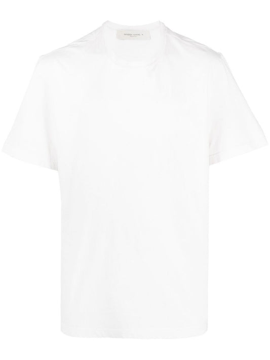 T-shirt con logo ricamato 