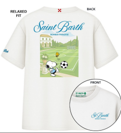 DLR000101648MSNOOPY TENNIS PARADISE 10 MC2 SAINT BARTH
