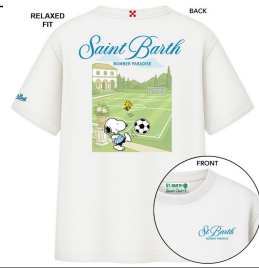 DLR000103158MSNOOPY BOMBER PARADISE 10 MC2 SAINT BARTH