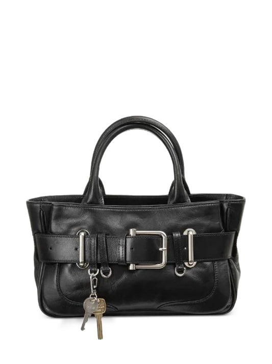 26FB05014249TOTE BROCLE MINISTONE BLACK OSOI
