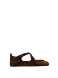 Carica l'immagine nel visualizzatore della galleria, ''Floor 01'' brown ballerina flat 
