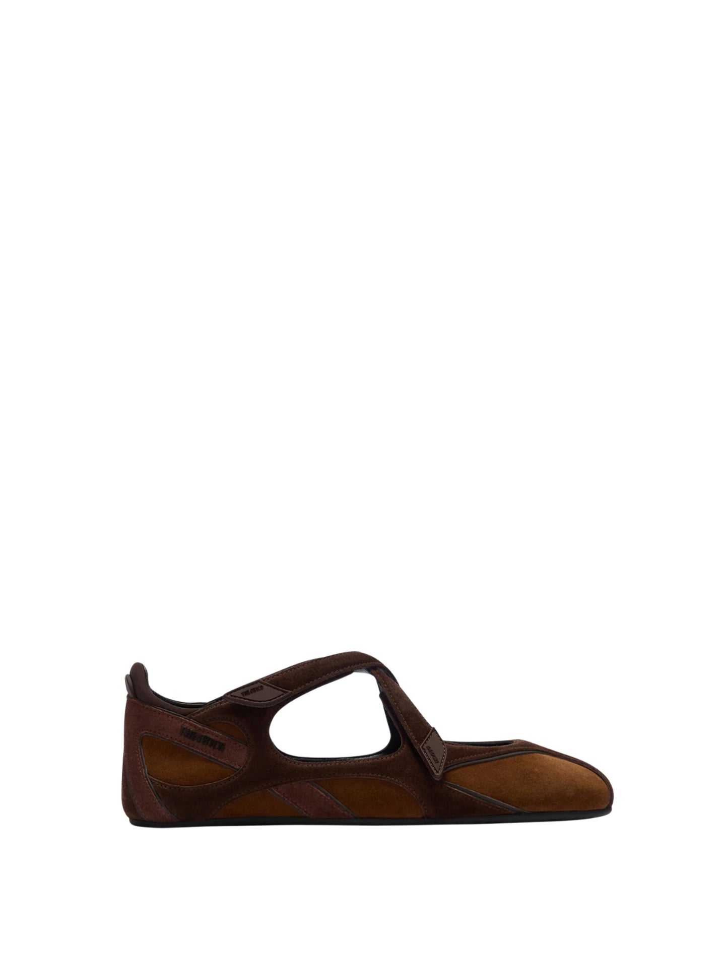 ''Floor 01'' brown ballerina flat 
