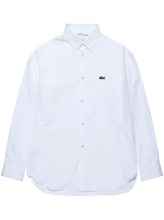 Shirt with application for Lacoste