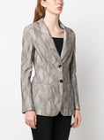 Load image into Gallery viewer, Single-breasted blazer with jacquard effect
