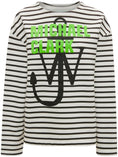 Load image into Gallery viewer, Striped sweatshirt with print
