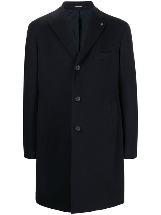 Tailored single-breasted coat